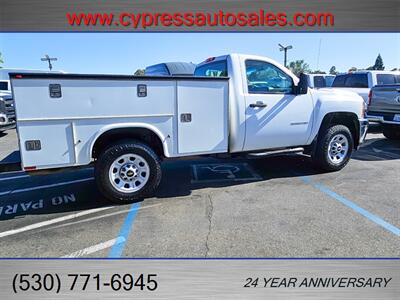 2014 Chevrolet Silverado 3500HD 4X4 W/UTILITY BED   - Photo 8 - Auburn, CA 95603