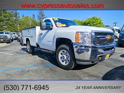 2014 Chevrolet Silverado 3500HD 4X4 W/UTILITY BED   - Photo 9 - Auburn, CA 95603
