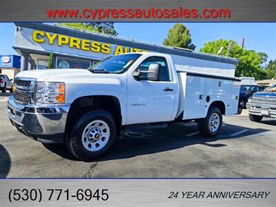 2014 Chevrolet Silverado 3500HD 4X4 W/UTILITY BED   - Photo 1 - Auburn, CA 95603