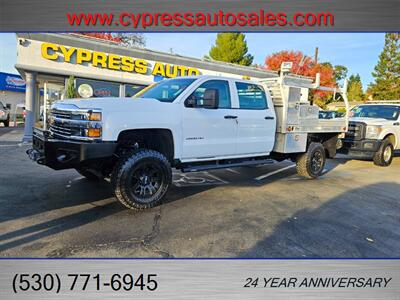 2015 Chevrolet Silverado 2500HD CREW CAB FLAT BED 4X4   - Photo 1 - Auburn, CA 95603