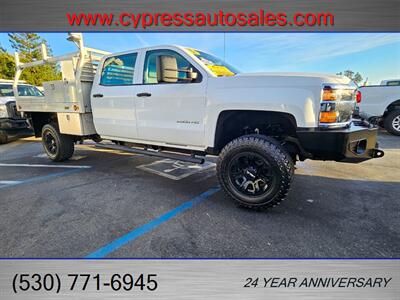 2015 Chevrolet Silverado 2500HD CREW CAB FLAT BED 4X4   - Photo 12 - Auburn, CA 95603