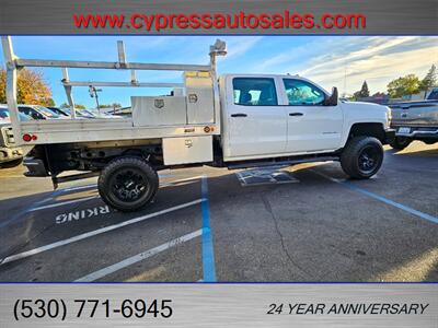 2015 Chevrolet Silverado 2500HD CREW CAB FLAT BED 4X4   - Photo 10 - Auburn, CA 95603