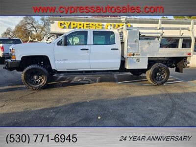 2015 Chevrolet Silverado 2500HD CREW CAB FLAT BED 4X4   - Photo 2 - Auburn, CA 95603