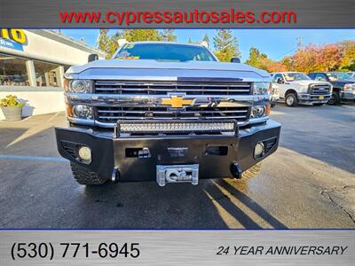 2015 Chevrolet Silverado 2500HD CREW CAB FLAT BED 4X4   - Photo 13 - Auburn, CA 95603