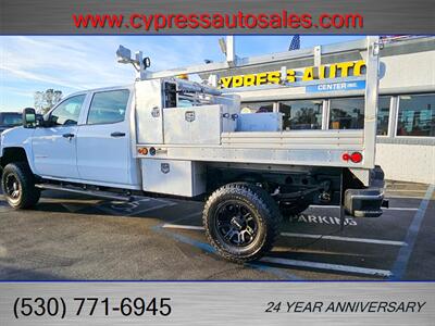 2015 Chevrolet Silverado 2500HD CREW CAB FLAT BED 4X4   - Photo 4 - Auburn, CA 95603
