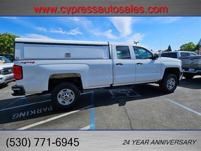 2016 Chevrolet Silverado 2500HD 4x4 LONG BED WITH SHELL   - Photo 11 - Auburn, CA 95603