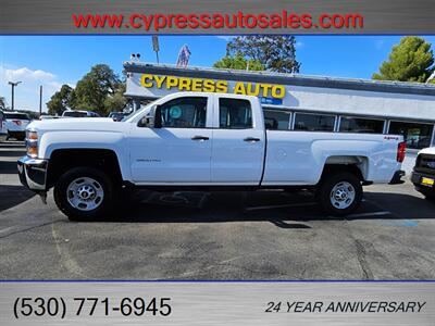 2015 Chevrolet Silverado 2500 4X4 LONG BED   - Photo 2 - Auburn, CA 95603