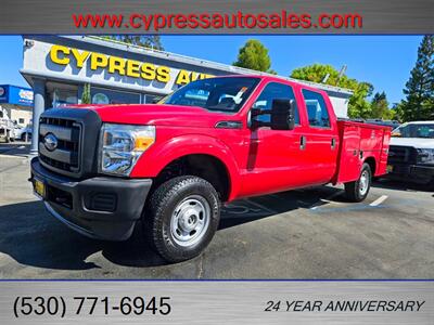 2014 Ford F-250 Super Duty CREW CAB UTILITY BED 4X4   - Photo 1 - Auburn, CA 95603