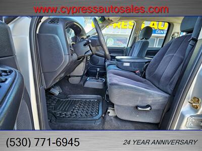2005 Dodge Ram 2500 SLT 5.9L Cummins Crew Cab  4x4   - Photo 11 - Auburn, CA 95603