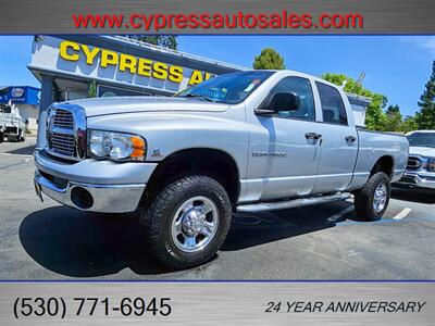 2005 Dodge Ram 2500 SLT 5.9L Cummins Crew Cab  4x4   - Photo 1 - Auburn, CA 95603