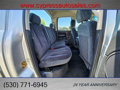 2005 Dodge Ram 2500 SLT 5.9L Cummins Crew Cab  4x4   - Photo 13 - Auburn, CA 95603