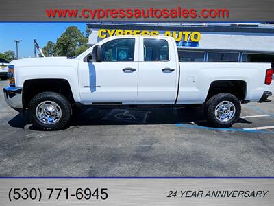 2015 Chevrolet Silverado 2500 DOUBLE CAB 4X4 SHORT BED   - Photo 2 - Auburn, CA 95603