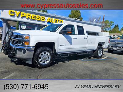 2015 Chevrolet Silverado 3500HD 6.6L DURAMAX DIESEL LONG BED 4X4   - Photo 1 - Auburn, CA 95603