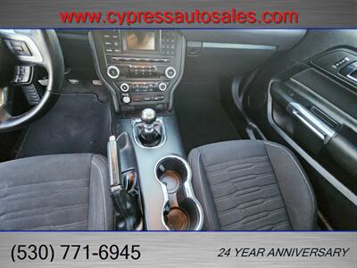 2016 Ford Mustang ECOBOOST 6SPD MANUAL TRANNY   - Photo 14 - Auburn, CA 95603