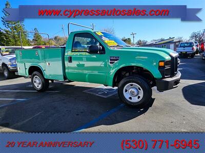 2008 Ford F-350 XL Utility Bed 4x4 Manual Tranny Low Miles   - Photo 10 - Auburn, CA 95603