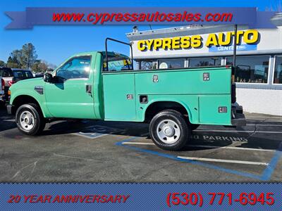 2008 Ford F-350 XL Utility Bed 4x4 Manual Tranny Low Miles   - Photo 3 - Auburn, CA 95603