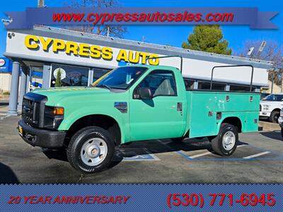 2008 Ford F-350 XL Utility Bed 4x4 Manual Tranny Low Miles   - Photo 1 - Auburn, CA 95603