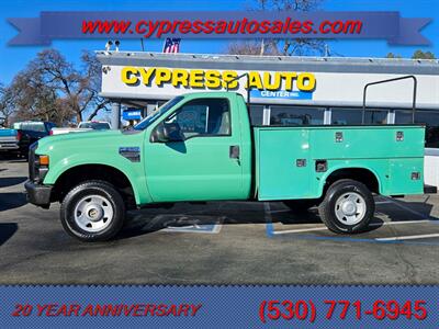 2008 Ford F-350 XL Utility Bed 4x4 Manual Tranny Low Miles   - Photo 2 - Auburn, CA 95603