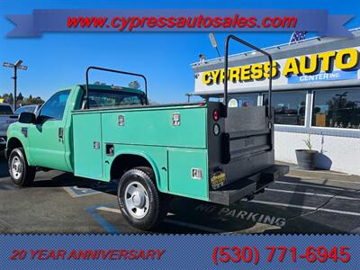 2008 Ford F-350 XL Utility Bed 4x4 Manual Tranny Low Miles   - Photo 4 - Auburn, CA 95603