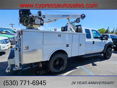 2016 Ford F450 4x4 SERVICE BODY W/CRANE   - Photo 15 - Auburn, CA 95603