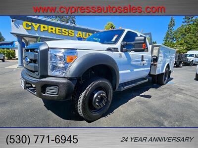 2016 Ford F450 4x4 SERVICE BODY W/CRANE   - Photo 3 - Auburn, CA 95603
