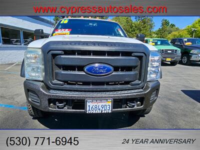2016 Ford F450 4x4 SERVICE BODY W/CRANE   - Photo 18 - Auburn, CA 95603