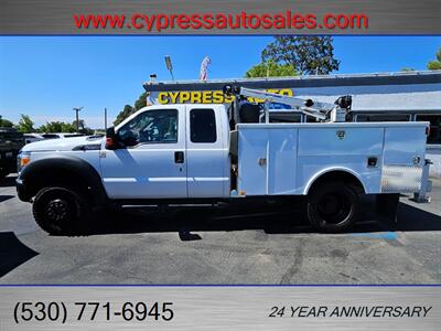 2016 Ford F450 4x4 SERVICE BODY W/CRANE   - Photo 2 - Auburn, CA 95603