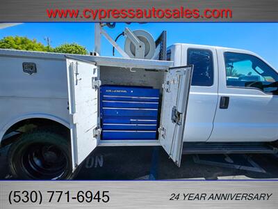 2016 Ford F450 4x4 SERVICE BODY W/CRANE   - Photo 17 - Auburn, CA 95603