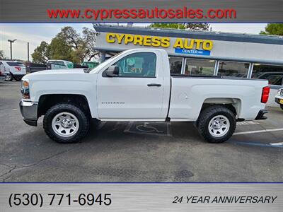 2016 Chevrolet Silverado 1500 REG CAB 4X4 LOW MILES   - Photo 2 - Auburn, CA 95603