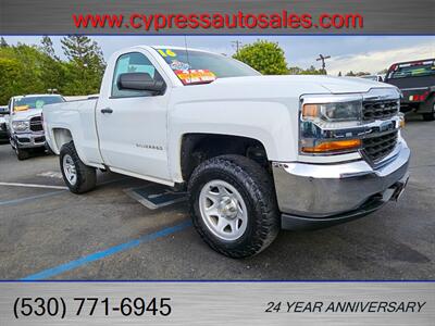 2016 Chevrolet Silverado 1500 REG CAB 4X4 LOW MILES   - Photo 8 - Auburn, CA 95603