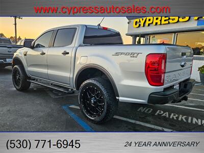 2019 Ford Ranger XLT SPORT CREW CAB 4X4   - Photo 3 - Auburn, CA 95603