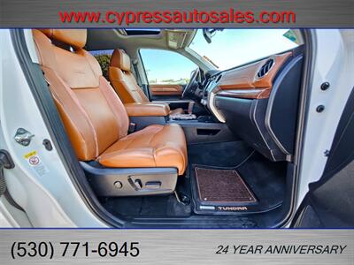 2019 Toyota Tundra Crew Cab1794 Edition 4X4 Low Miles   - Photo 17 - Auburn, CA 95603