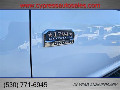 2019 Toyota Tundra Crew Cab1794 Edition 4X4 Low Miles   - Photo 33 - Auburn, CA 95603