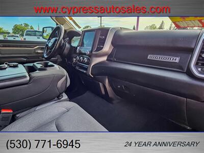 2019 RAM 1500 BIG HORN CREW CAB 4X4 LOW MILES   - Photo 20 - Auburn, CA 95603