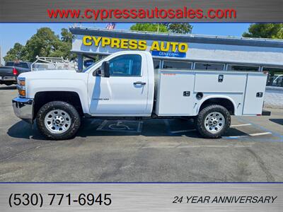 2016 Chevrolet Silverado 3500 Utility Bed 4x4 Low Miles   - Photo 2 - Auburn, CA 95603