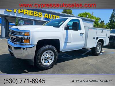 2016 Chevrolet Silverado 3500 Utility Bed 4x4 Low Miles   - Photo 1 - Auburn, CA 95603