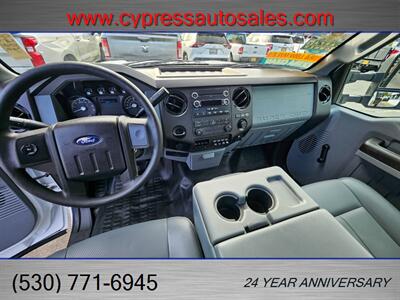 2015 Ford F-350 FLAT BED DUALLY LOW MILES   - Photo 13 - Auburn, CA 95603