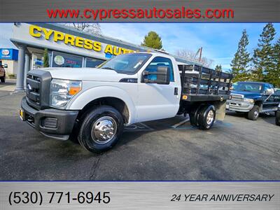 2015 Ford F-350 FLAT BED DUALLY LOW MILES   - Photo 1 - Auburn, CA 95603