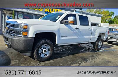 2018 Chevrolet Silverado 2500 CREW CAB 4X4   - Photo 1 - Auburn, CA 95603