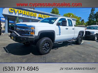 2016 Chevrolet Silverado 2500 4X4 SHORT BED LOW MILES   - Photo 1 - Auburn, CA 95603