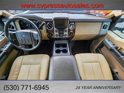 2013 Ford F-450 6.7L DIESEL LARIAT 4WD DUALLY  4X4 - Photo 16 - Auburn, CA 95603