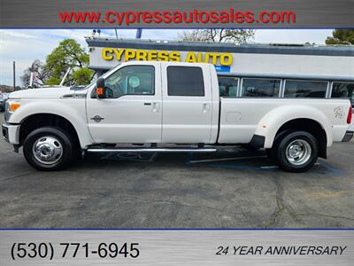 2013 Ford F-450 6.7L DIESEL LARIAT 4WD DUALLY  4X4 - Photo 2 - Auburn, CA 95603