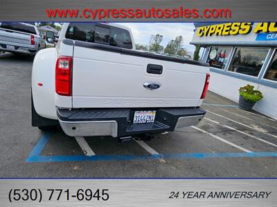 2013 Ford F-450 6.7L DIESEL LARIAT 4WD DUALLY  4X4 - Photo 4 - Auburn, CA 95603