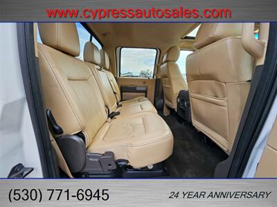 2013 Ford F-450 6.7L DIESEL LARIAT 4WD DUALLY  4X4 - Photo 15 - Auburn, CA 95603
