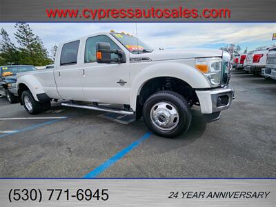 2013 Ford F-450 6.7L DIESEL LARIAT 4WD DUALLY  4X4 - Photo 9 - Auburn, CA 95603