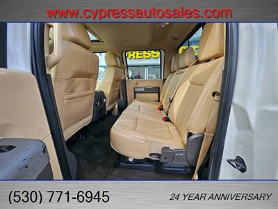 2013 Ford F-450 6.7L DIESEL LARIAT 4WD DUALLY  4X4 - Photo 13 - Auburn, CA 95603