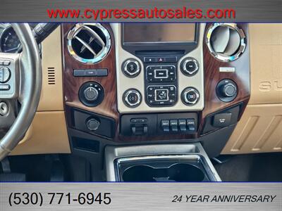 2013 Ford F-450 6.7L DIESEL LARIAT 4WD DUALLY  4X4 - Photo 19 - Auburn, CA 95603
