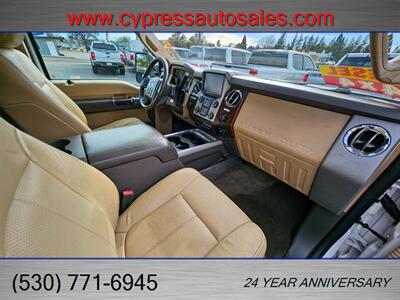 2013 Ford F-450 6.7L DIESEL LARIAT 4WD DUALLY  4X4 - Photo 18 - Auburn, CA 95603