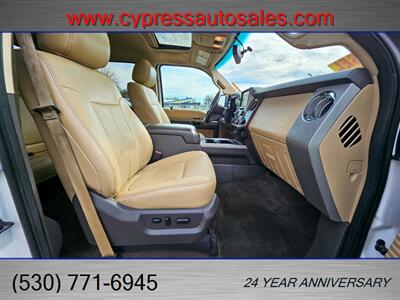 2013 Ford F-450 6.7L DIESEL LARIAT 4WD DUALLY  4X4 - Photo 14 - Auburn, CA 95603