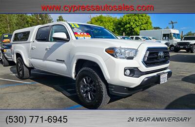2023 Toyota Tacoma SR5 V6 LONG BED 4X4 W/CAMPER SHELL  ONE OWNER - Photo 10 - Auburn, CA 95603